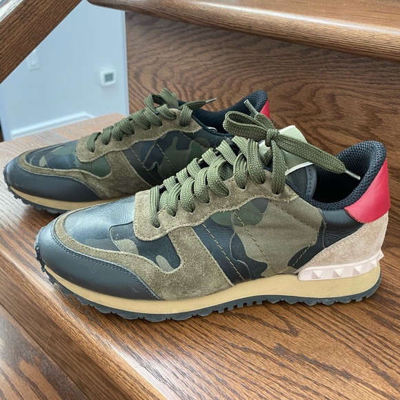 Valentino Rockrunner camo sneakers - Picture 2 of 6